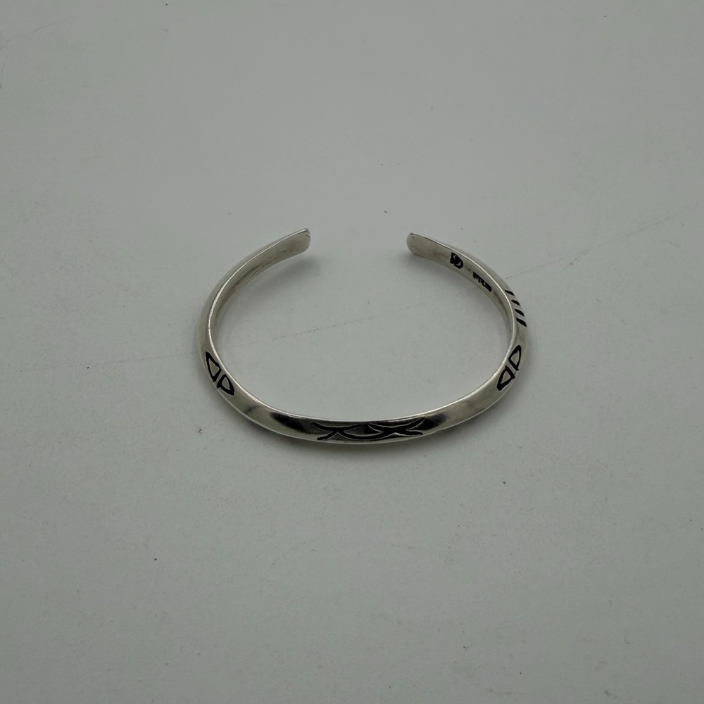 Navajo Donald Douglas DD Bracelet Sterling Silver 925